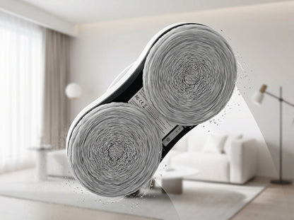 Ortekor Smart Window Cleaner | AI-Powered with 5600Pa Suction | Streak-Free Clarity for Effortless Cleaning