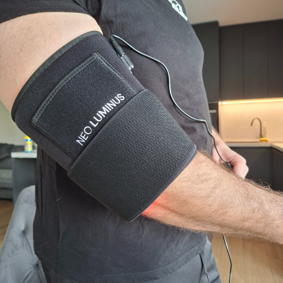 Elbow Wrap with Red Light Therapy, Red Light Therapy Device for Knee and Wrist, Infrared Elbow Support for Pain Relief