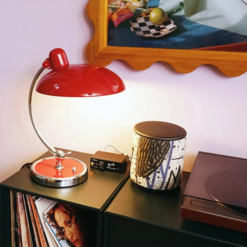 Adjustable Bauhaus Desk Lamp – Modern Elegance with Adjustable Head and Durable Metal Finish for Home or Office