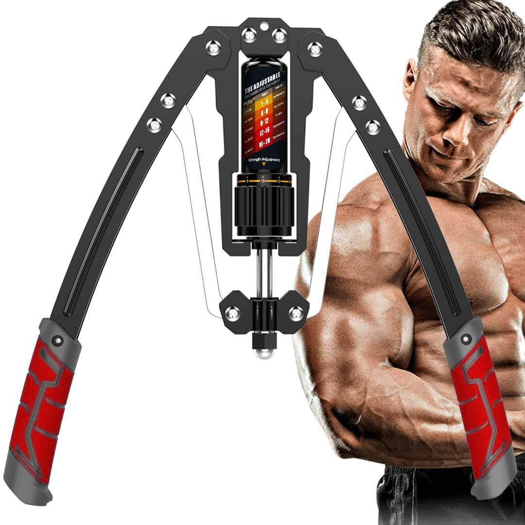 Arm Exerciser with Hydraulic Resistance, Home Gym Equipment for Chest and Shoulders, Strength Training Equipment