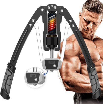 Arm Exerciser with Hydraulic Resistance, Home Gym Equipment for Chest and Shoulders, Strength Training Equipment