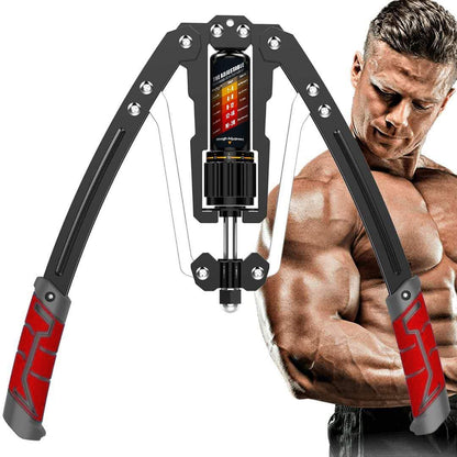 Adjustable Hydraulic Arm Trainer | 10-200 kg Resistance for Effective Upper Body Workouts