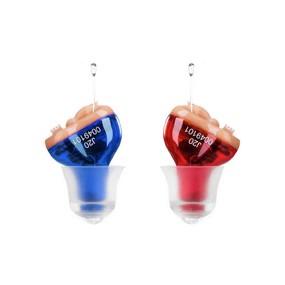 CIC Hearing Aid for Seniors, Invisible Hearing Aids with Noise Cancellation, In Ear Digital Hearing Aid