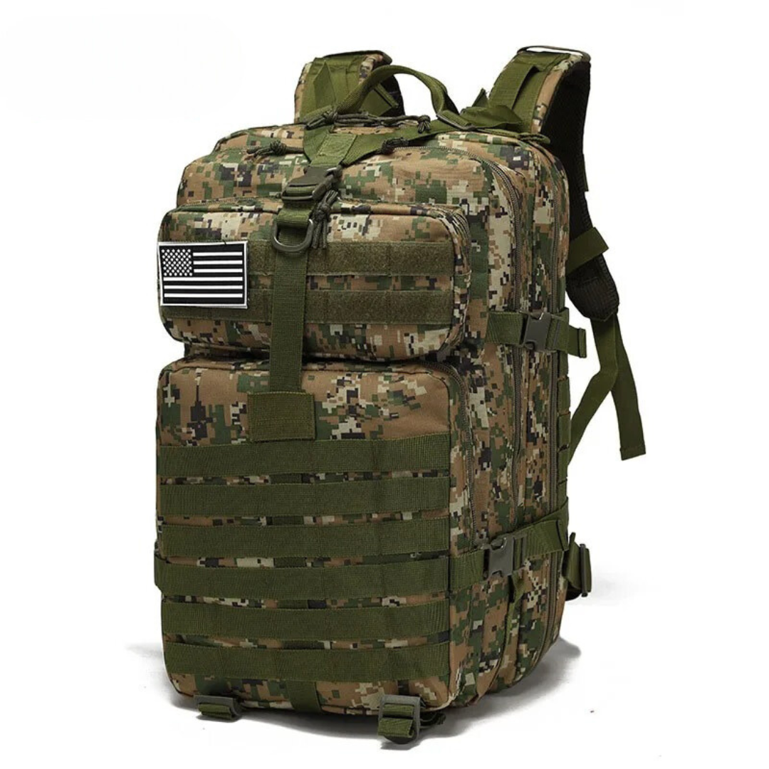 AdventurePack | Waterproof Tactical Backpack with 50L Capacity | Durable Design for Outdoor Enthusiasts