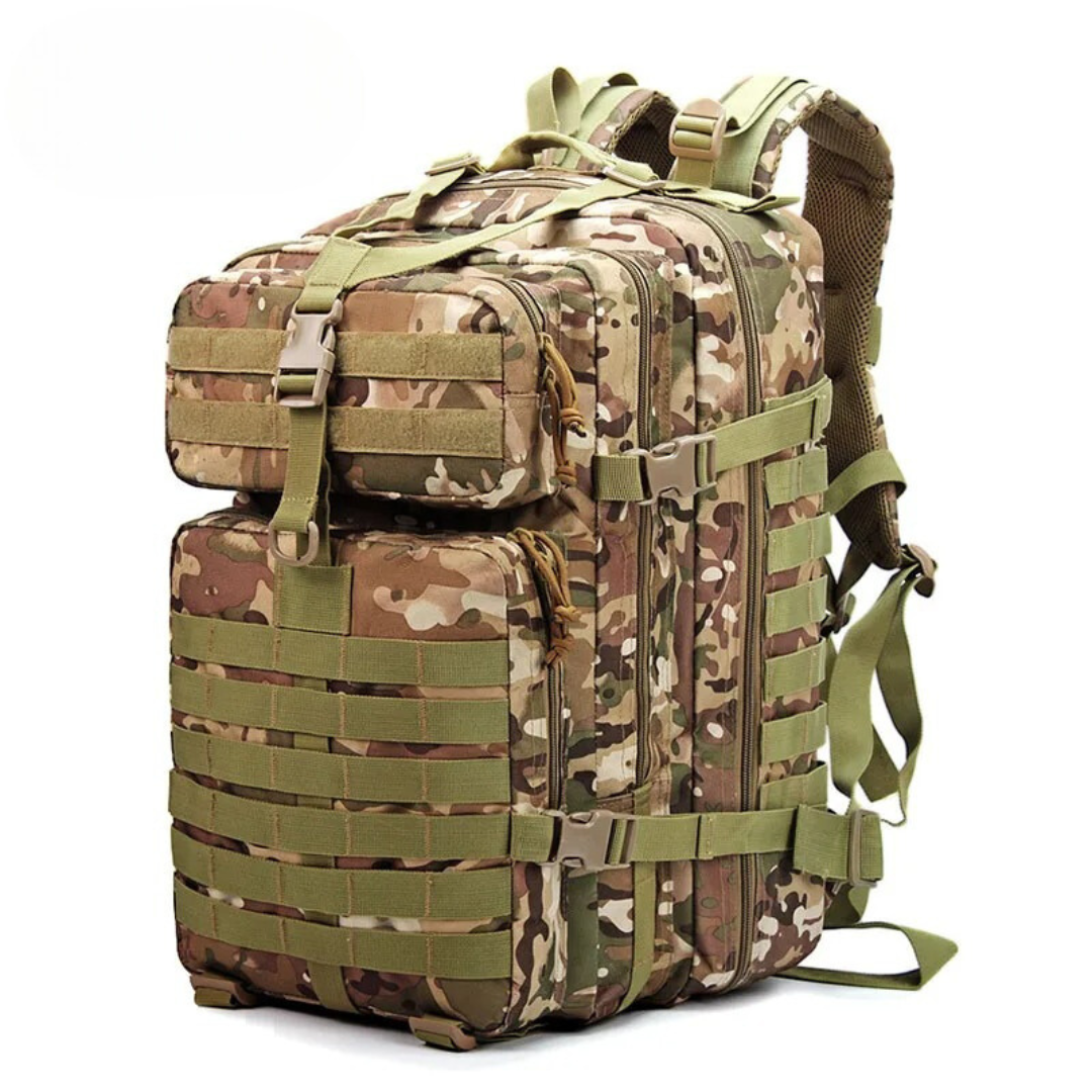 AdventurePack | Waterproof Tactical Backpack with 50L Capacity | Durable Design for Outdoor Enthusiasts