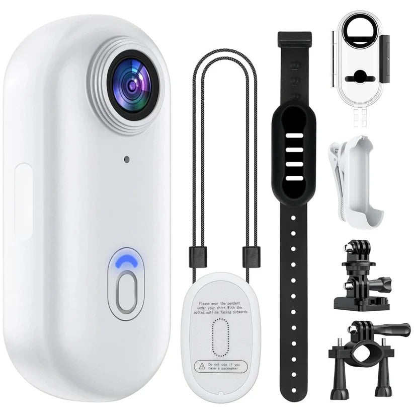 Adventure Camera | Ultra-Portable 4K Camera with Waterproof Design | 128GB Memory for Stunning Filming