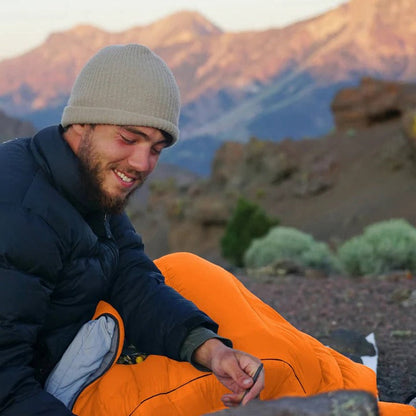Adventure Ready | Camping Sleeping Bag with Water-Repellent Coating | Lightweight & Durable Design for Ultimate Comfort