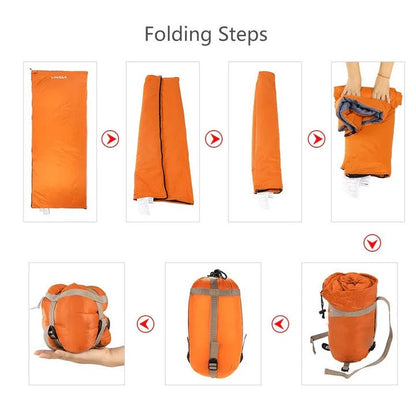 Adventure Ready | Camping Sleeping Bag with Water-Repellent Coating | Lightweight & Durable Design for Ultimate Comfort