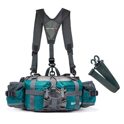 Adventure Ready | Hip Bag with Adjustable Straps & Waterproof Design | Versatile Outdoor Carrying Solution for Hiking