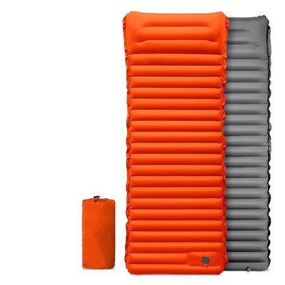 Adventure Ready | Inflatable Camping Mattress with Built-in Foot Pump | Waterproof & Portable for Outdoor Comfort
