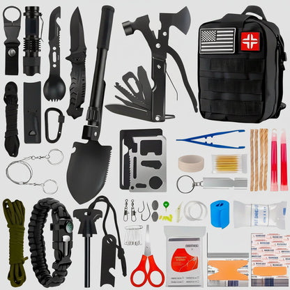 Adventure Ready | Travel Backpack with Battery-Powered Multi-Tool | Lightweight and Durable for Outdoor Safety