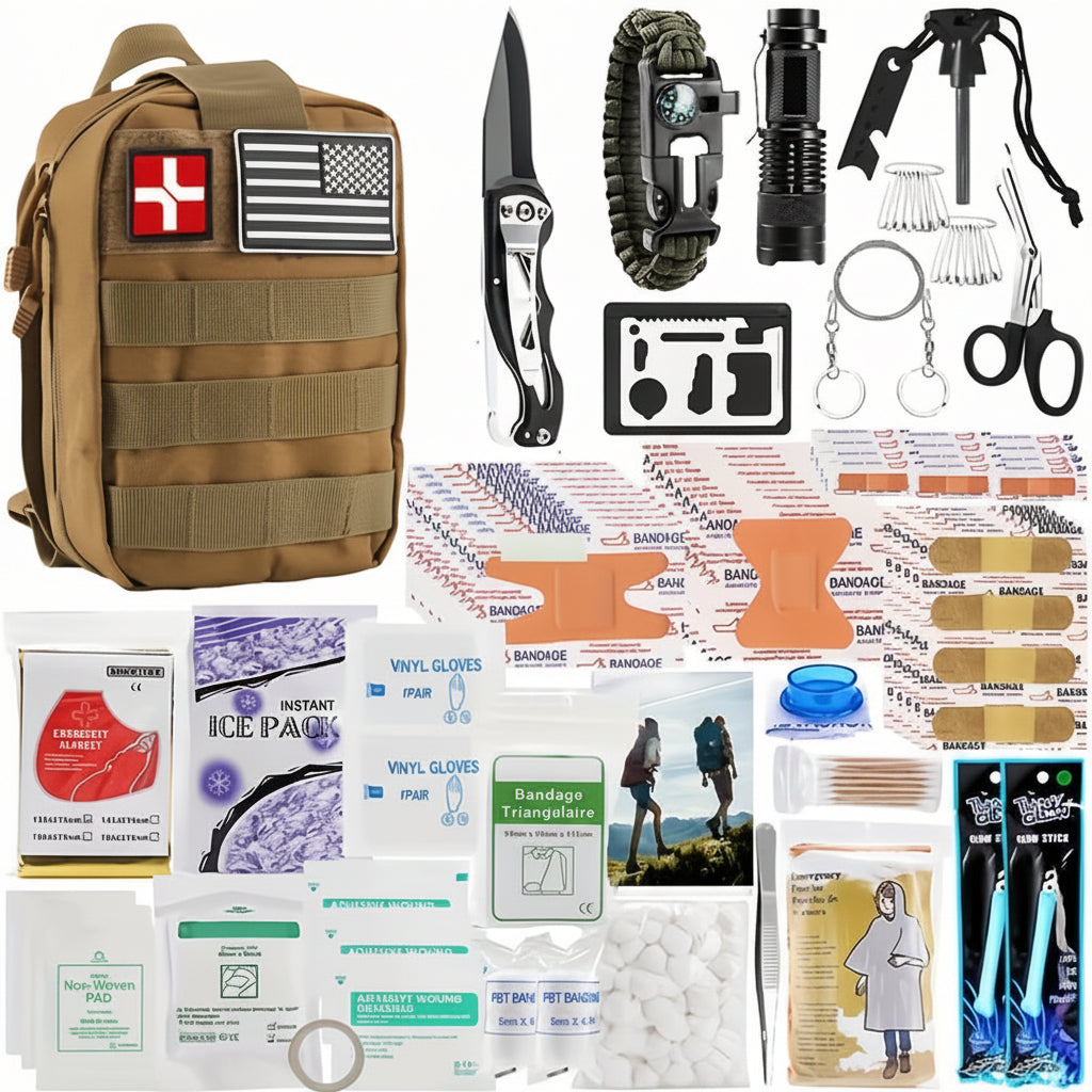 Adventure Ready | Travel Backpack with Battery-Powered Multi-Tool | Lightweight and Durable for Outdoor Safety