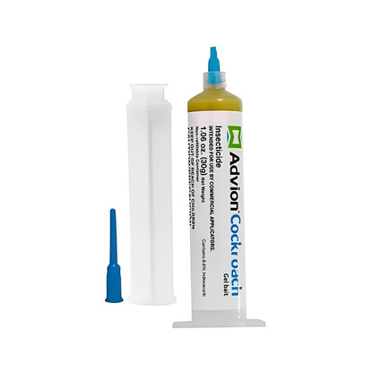 Roach Elimination Syringe 1.1 oz Targeted Crack & Crevice Applicator for Home Kitchen Bathroom Garage Indoor Outdoor Insect Control