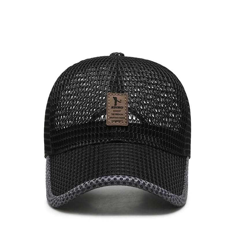 Baseball Cap for Summer, Adjustable Snapback Cap with Breathable Mesh, Vented Outdoor Cap, Summer Hat for Everyday Wear