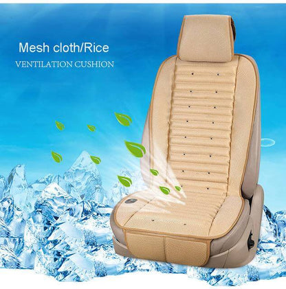 Air-Cooled Car Seat Cover with Integrated Fan for Ultimate Comfort