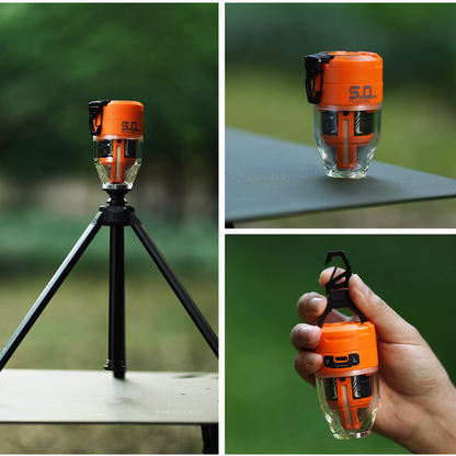 AirBlaze Pro Pump | Compact Inflatable Pump with LED Lantern | Lightweight Outdoor Companion