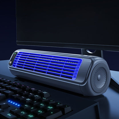CoolBreeze Portable Rechargeable Mini Air Conditioner Fan