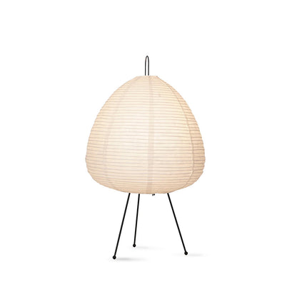 Handcrafted Paper Shade Desk Lamp 17 Inch White Soft Glow Accent Light E26 E27 Base for Bedroom Office Living Room Nightstand Reading Corner