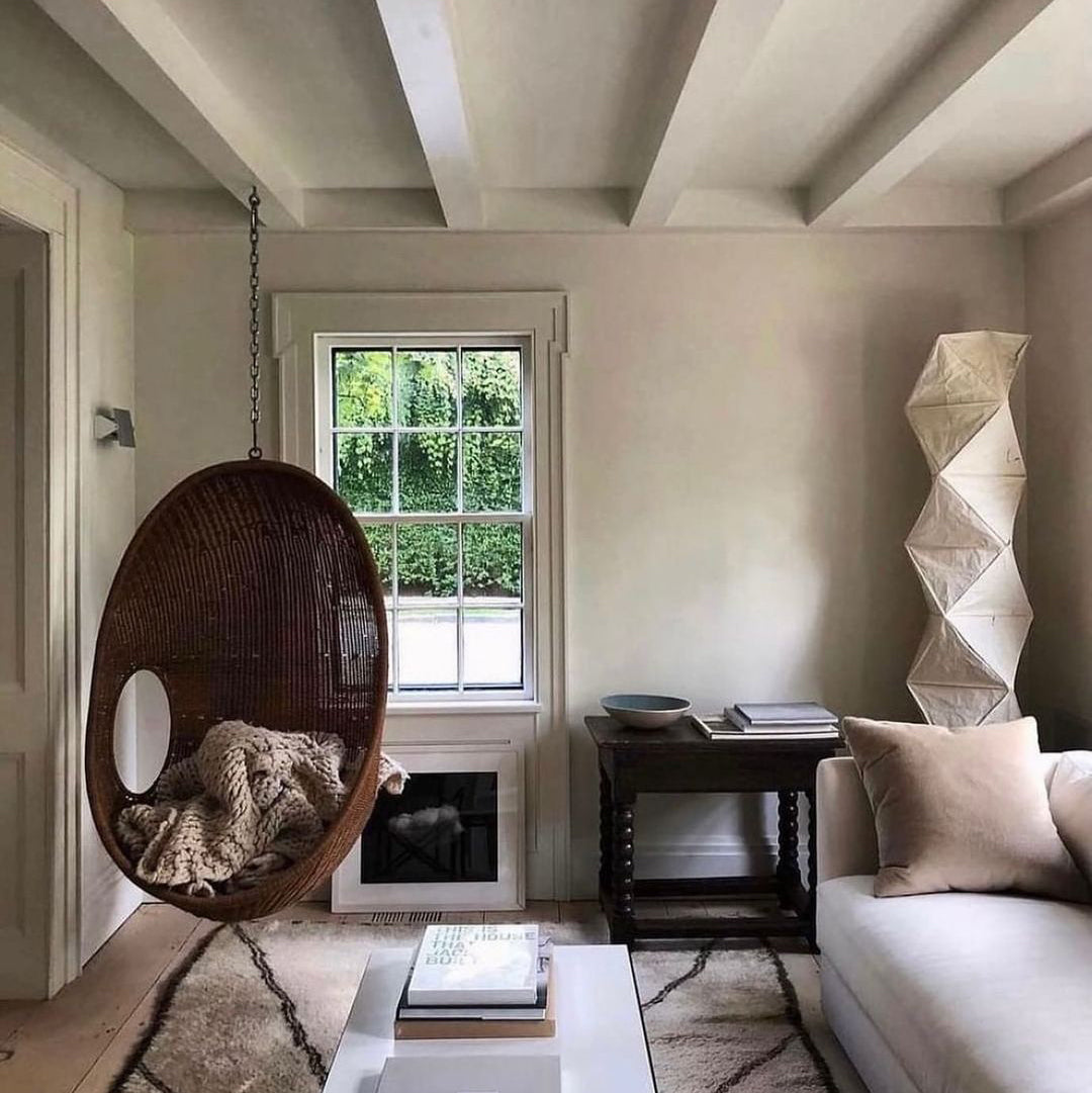 Japanese-Inspired Paper Floor Lamp White Mulberry Shade Tall Standing Light for Living Room Bedroom Reading Nook Sculptural Accent