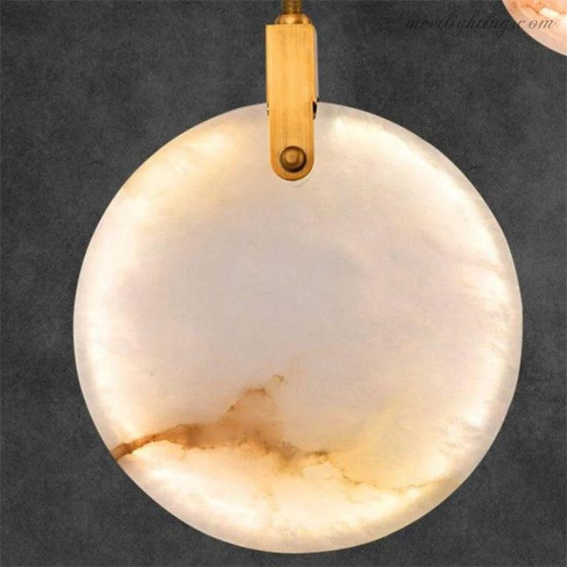 Spiral Alabaster Stairwell Chandelier Modern Multi-Tier Brass Fixture for Foyer Entryway High Ceiling Living Room