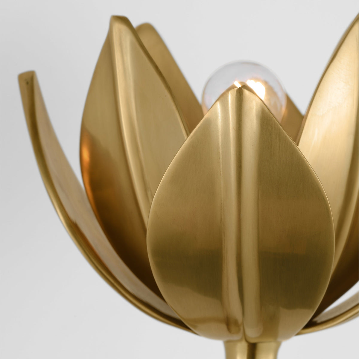 Metal Floral Sconce Three Height Choices Hardwired Accent Fixture for Entryways Bedrooms Dining Halls Modern Sculptural Form E12/E14 Base 11