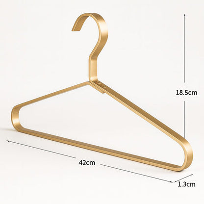 Alloy Slimline Clothes Hangers with Anti-Slip Design | Space Saving Hangers for Organized Wardrobe