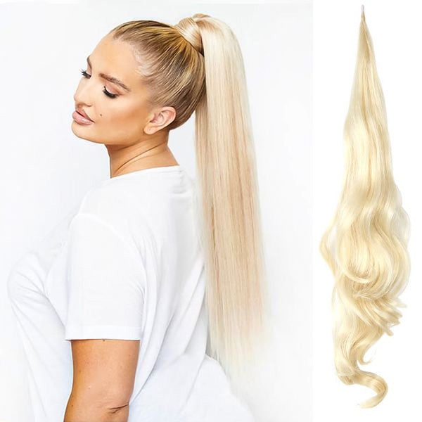 Clip-In Ponytail Hair Extension with Volume Boost – Secure All-Day Hold, Multiple Shades Available