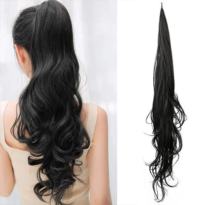 Clip-In Ponytail Hair Extension with Volume Boost – Secure All-Day Hold, Multiple Shades Available