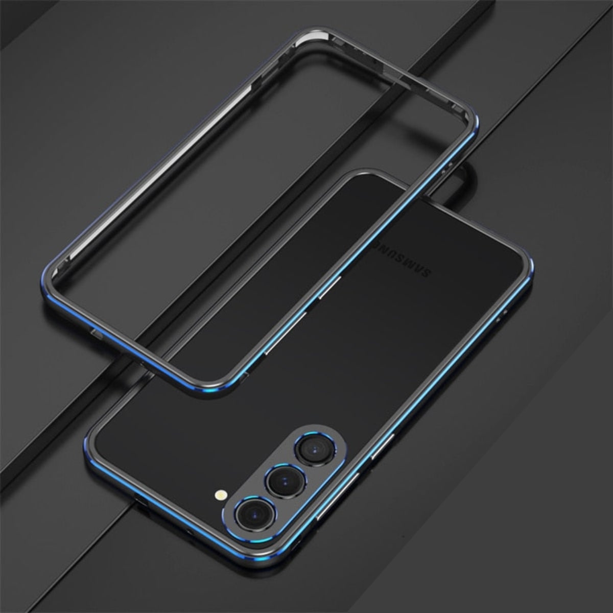 Aluminum Frame Case for Samsung Galaxy – Shock-Absorbing Metal Bumper with Raised Edges & Precise Cutouts – S22 S23 S24 S25 S26 Plus Ultra