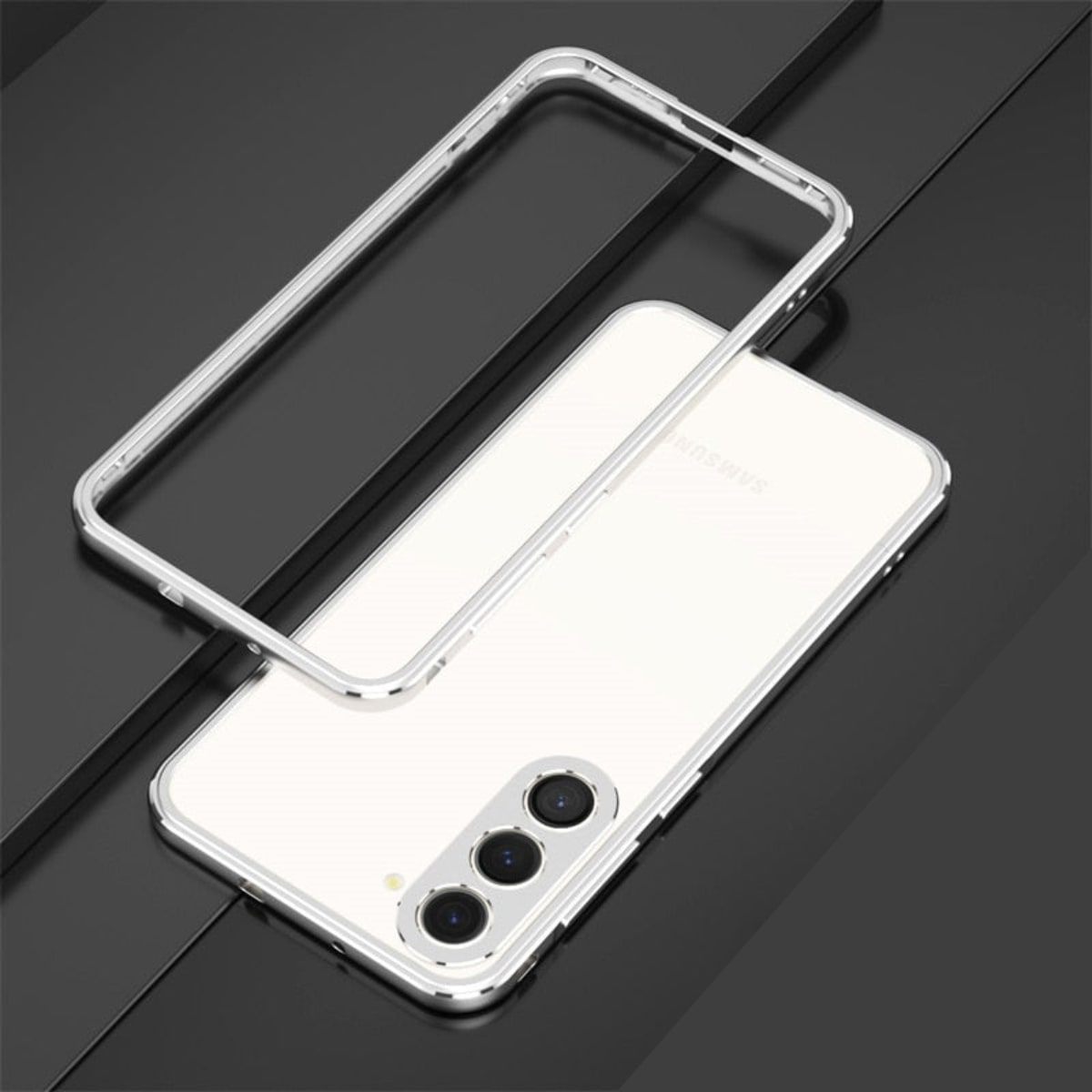Aluminum Frame Case for Samsung Galaxy – Shock-Absorbing Metal Bumper with Raised Edges & Precise Cutouts – S22 S23 S24 S25 S26 Plus Ultra