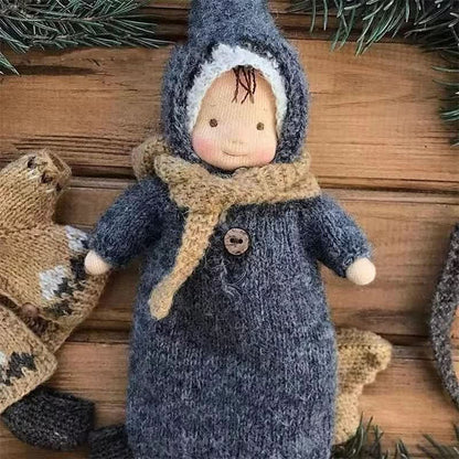 DREAMDOLL – Handmade Waldorf Doll Soft Cotton Kids Toy Set