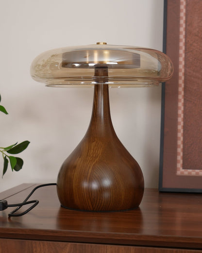 Desk Lamp with 3 Color Temperatures Glass and Brass LED Touch Light for Bedroom Office Nightstand Reading Warm Cool Neutral White 12W 10 Inc