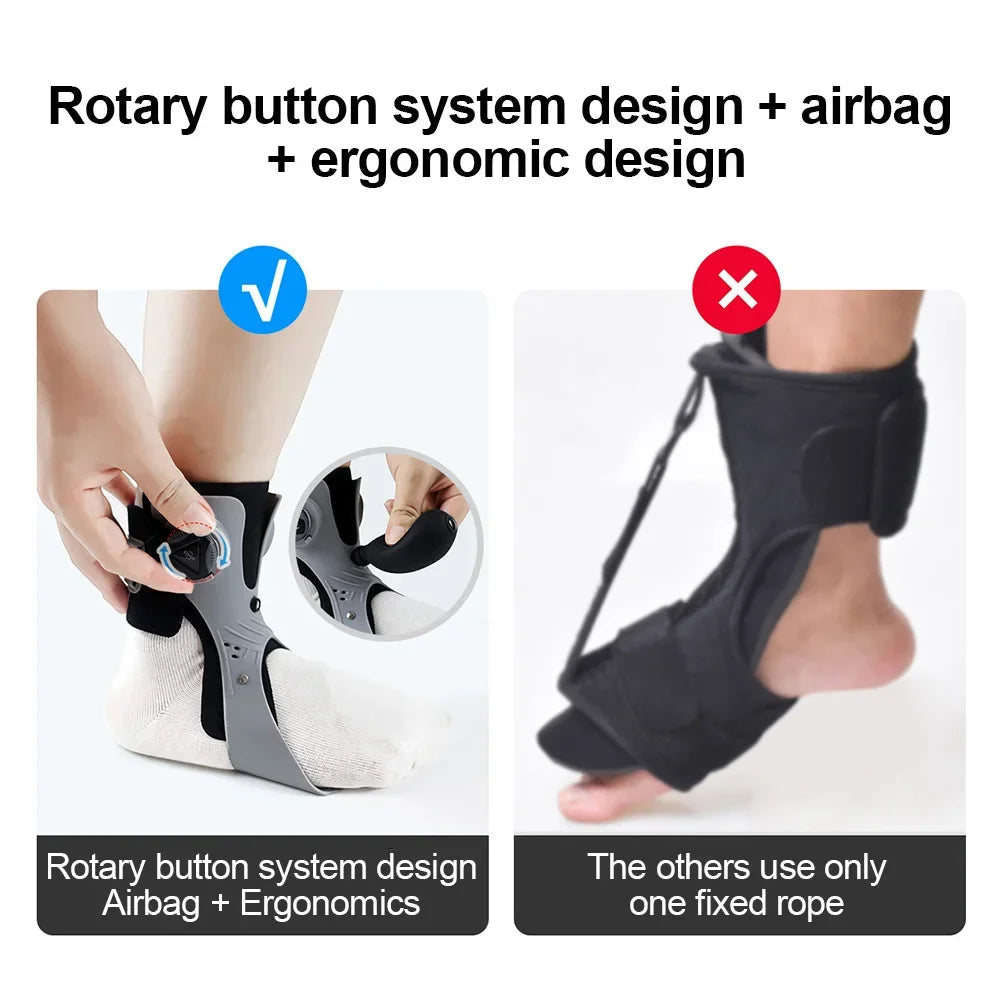 Ankle Support Brace for Foot Drop with Lightweight Design | Adjustable Comfort for Enhanced Mobility