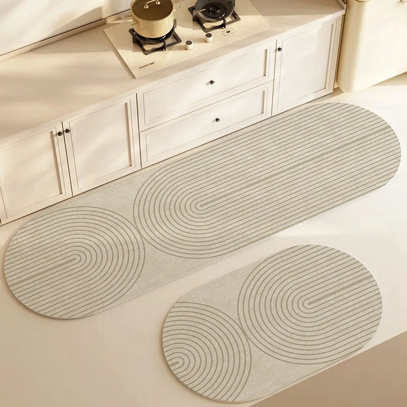 AquaStone | Non-Slip Bath Mat with Super Absorbent Diatomite for Ultimate Comfort