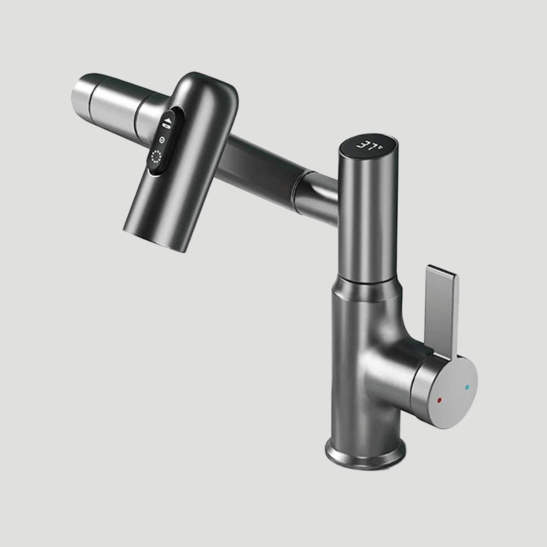 HYDROVEX – 360 Rotatable Kitchen Faucet Temperature Display
