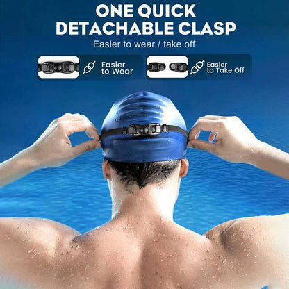 AquaVision | Swim Goggles with Anti-Fog Technology | Comfortable Fit for Clear Underwater Vision