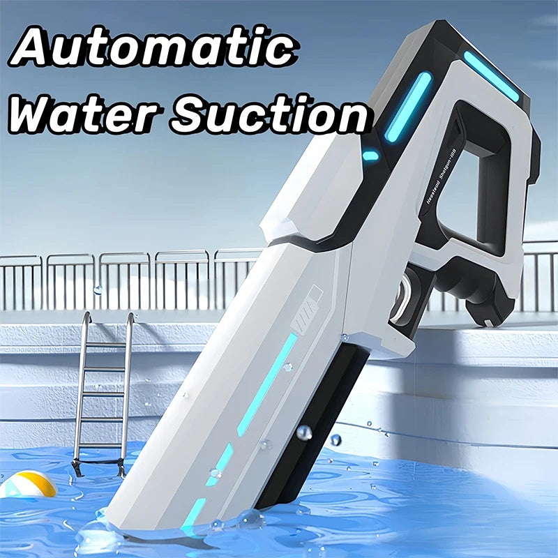 Ortekor Aqua Blaster | Electric Water Gun with Automatic Reloading Technology | Long-Range Fun for All Ages