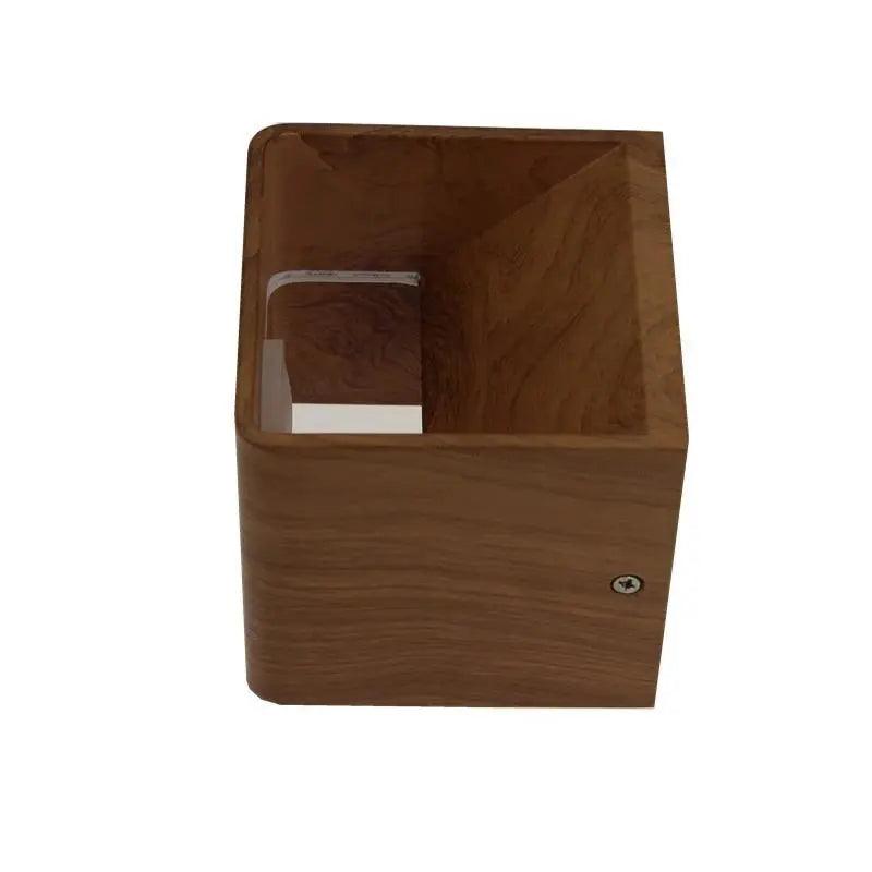 Hardwired Bedroom Sconce with Wood-Look Finish – Modern Scandinavian Ambient Lighting Fixture for Master Suite, Guest Room & Hallway