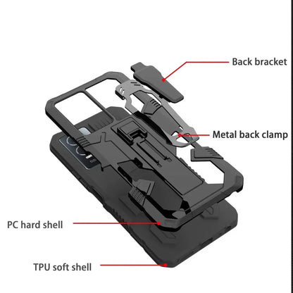 Heavy-Duty Belt Clip Phone Case for Samsung Galaxy – Rugged Dual-Layer Protection with Holster – S21 S22 S23 S24 S25 Plus Ultra
