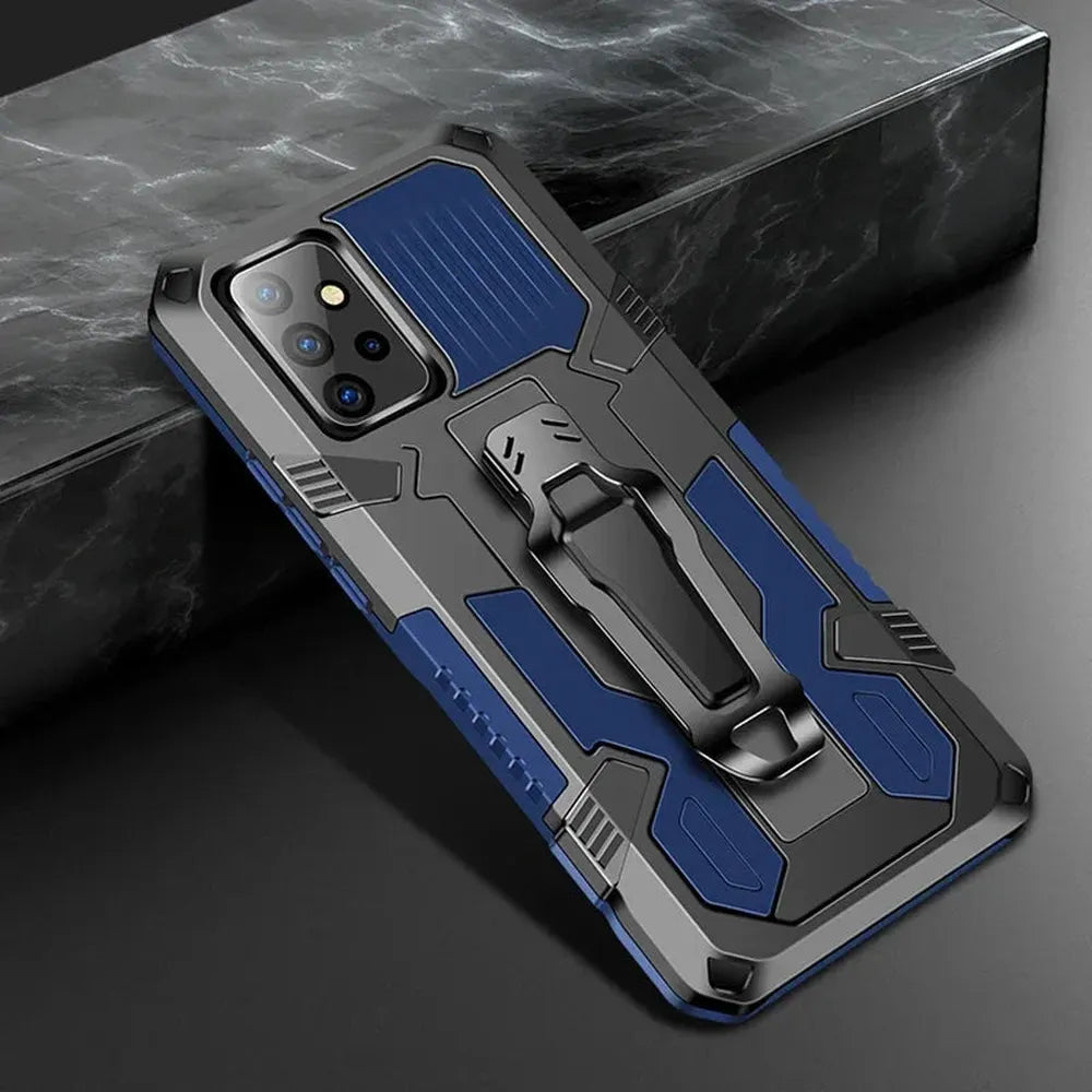 Heavy-Duty Belt Clip Phone Case for Samsung Galaxy – Rugged Dual-Layer Protection with Holster – S21 S22 S23 S24 S25 Plus Ultra