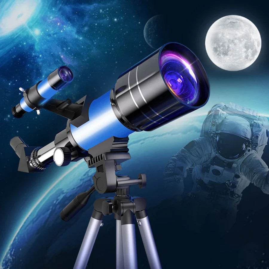 Astronomical Telescope | 150X HD Magnification with Night Vision | Portable Star and Moon Viewing Scope