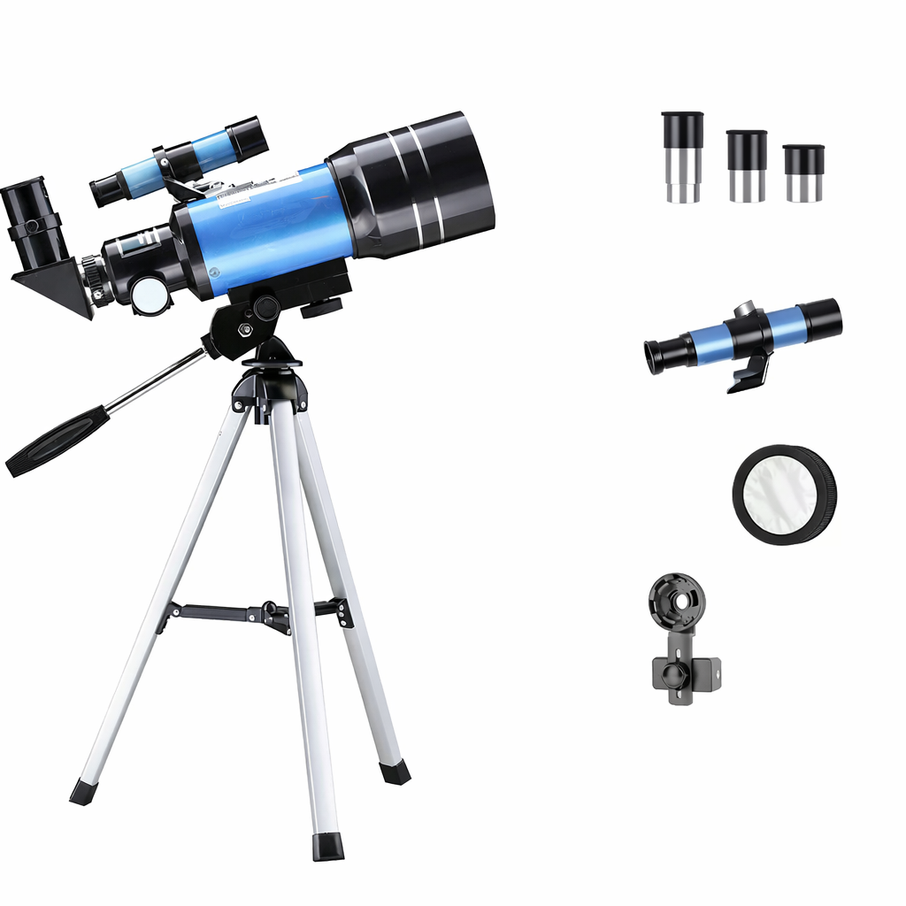 Astronomical Telescope | 150X HD Magnification with Night Vision | Portable Star and Moon Viewing Scope