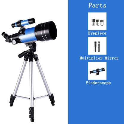 Astronomical Telescope | 150X HD Magnification with Night Vision | Portable Star and Moon Viewing Scope