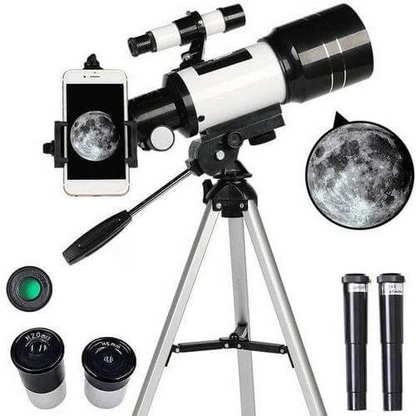 Astronomical Telescope | 150x Zoom with Quick Setup & Portable Design for Effortless Stargazing