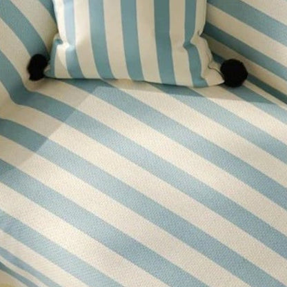 Asta Sofa Cover - Soft Microfiber, Striped Design