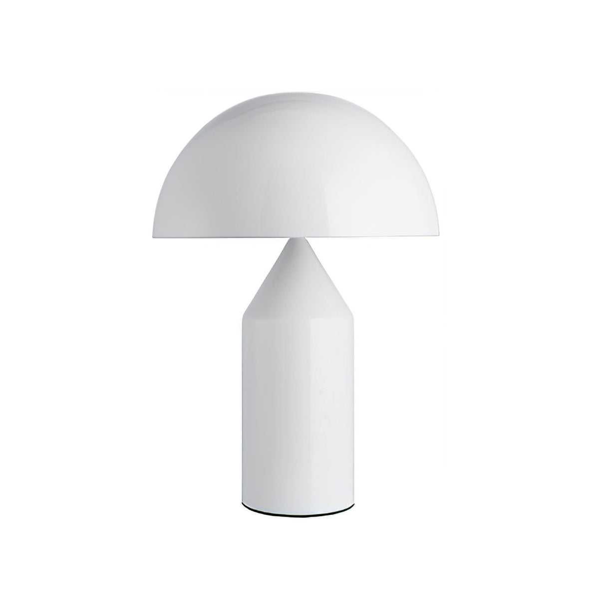 Metal Architectural Accent Lamp 14 in Sculptural Shape Soft Glow Nightstand Light Bedroom Side Table Decor Modern Minimal Home Office