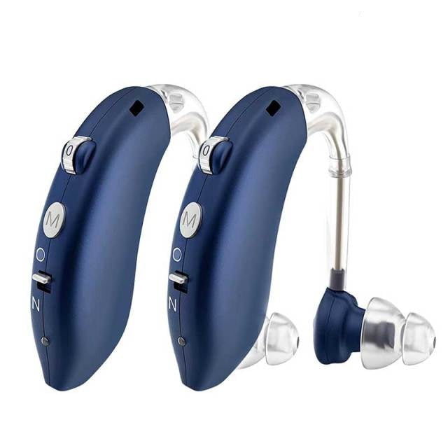 Rechargeable Hearing Amplifiers with Noise Reduction for Mild to Moderate Hearing Loss – Discreet Design, 48-Hour Battery
