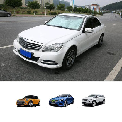 Ortekor AutoShade | Retractable Car Curtain with UV Protection & Easy Installation | Portable Sunshade for Interior Comfort