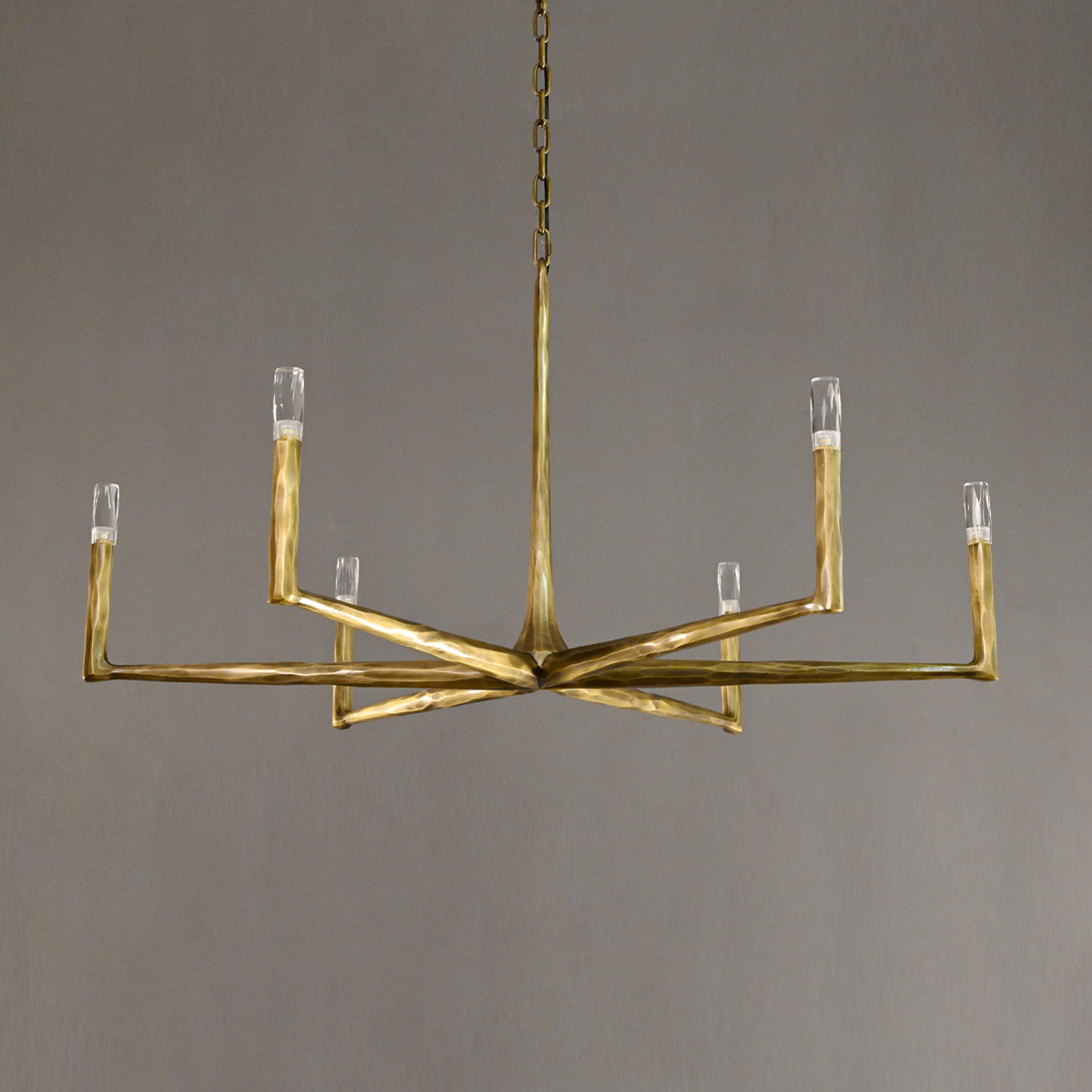 Handcrafted Metal Circle Chandelier Statement Lighting for Dining Room & Foyer 36-72 Inch