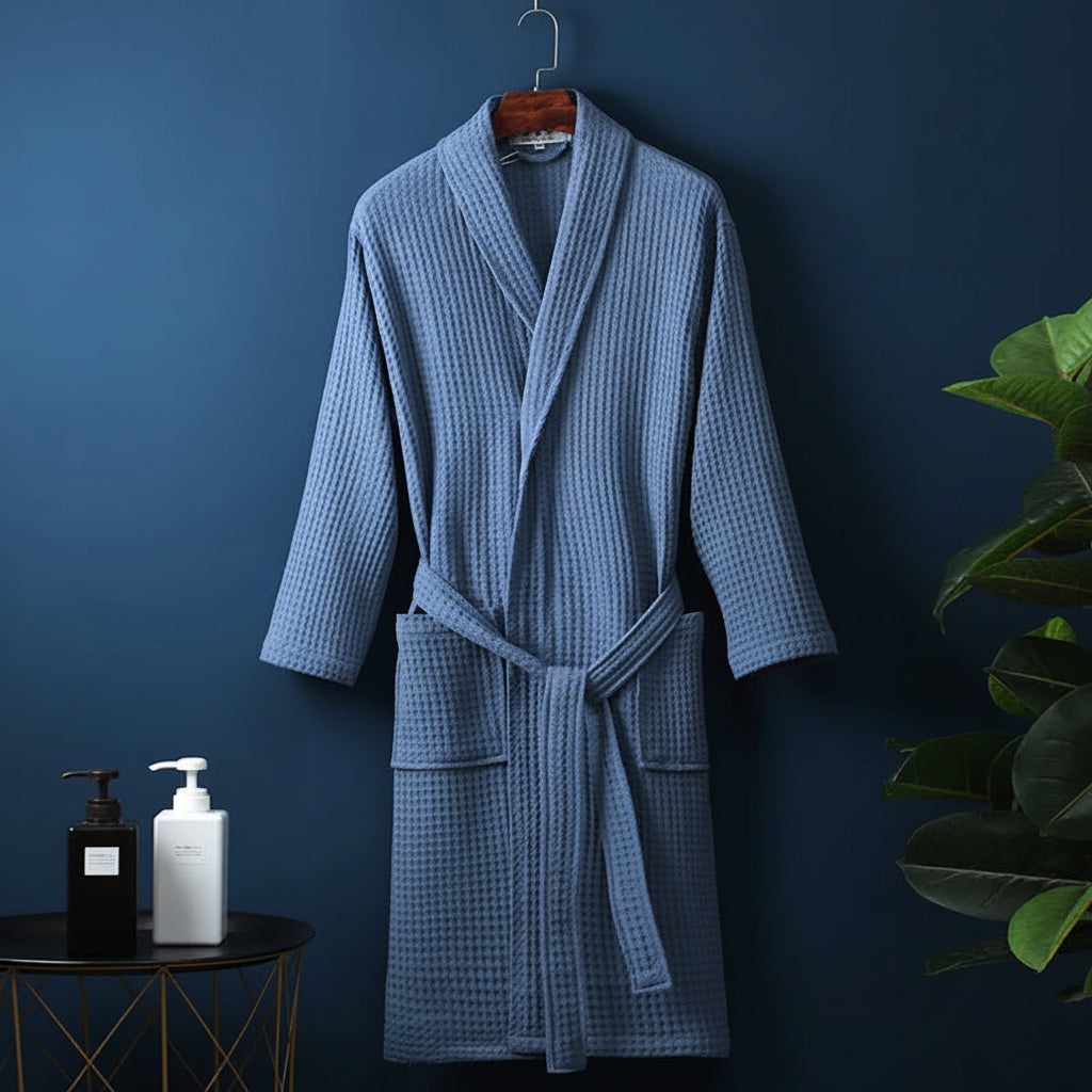 Luxurious Bathrobe | Soft Unisex Dressing Gown with High Absorbency | Comfortable Relaxation for Home